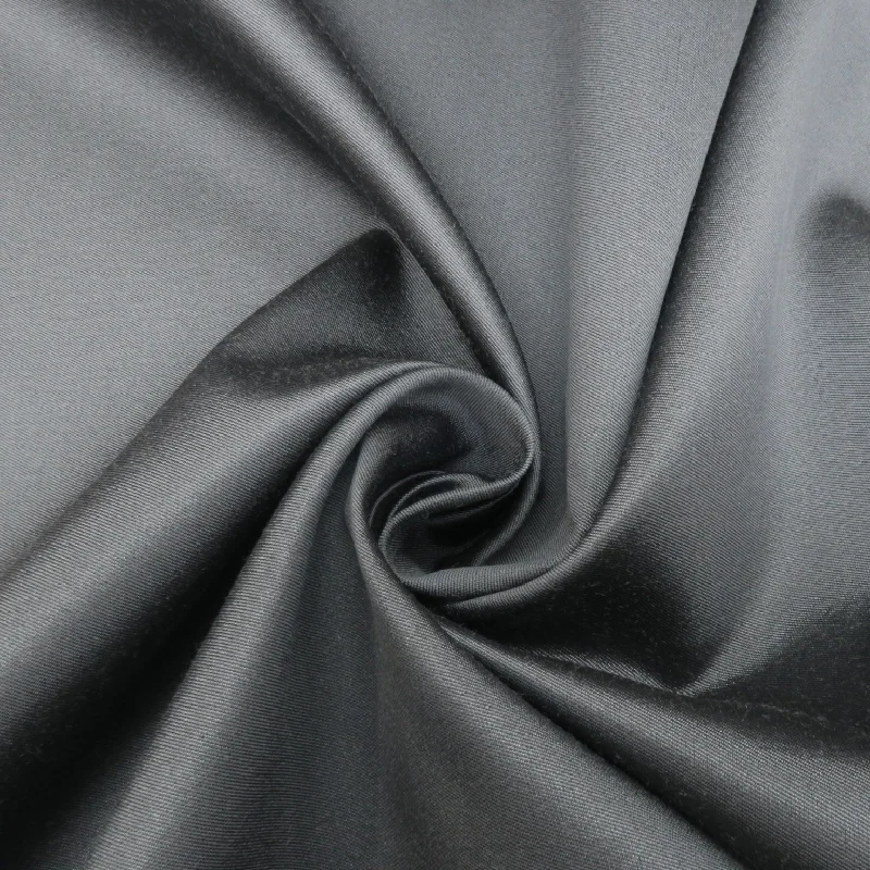 Price Meltdown Dark Grey Silk and Wool Woven Fabric