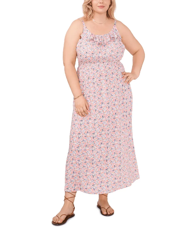 Great Bargains Mandi Smocked Waist Maxi Dress | SUNWASHED FLORAL