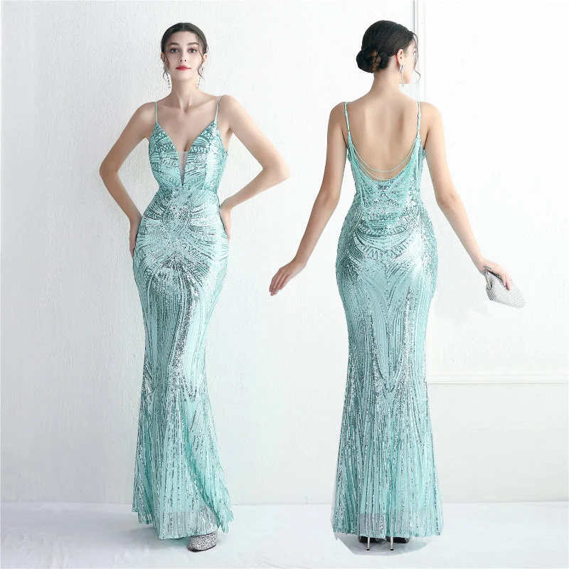 Today’s Special New Version of Briefcase Bra and Sparkling Plaid Evening Dress