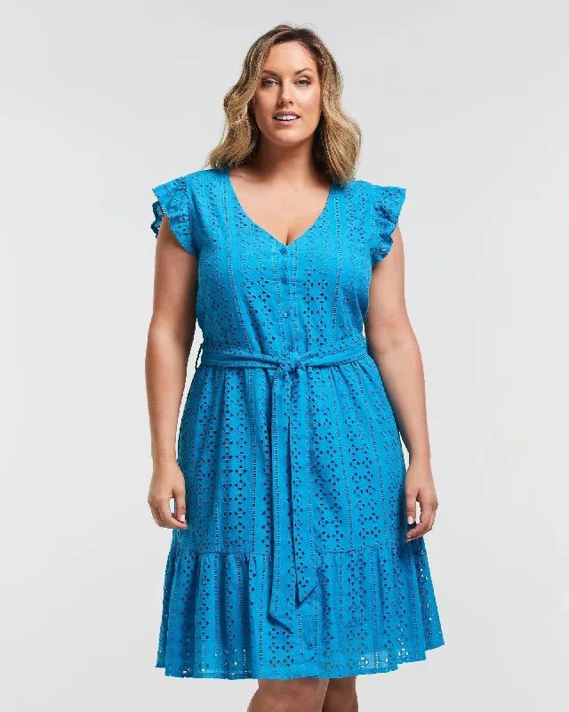 Price Cut Isle Dress | Turquoise