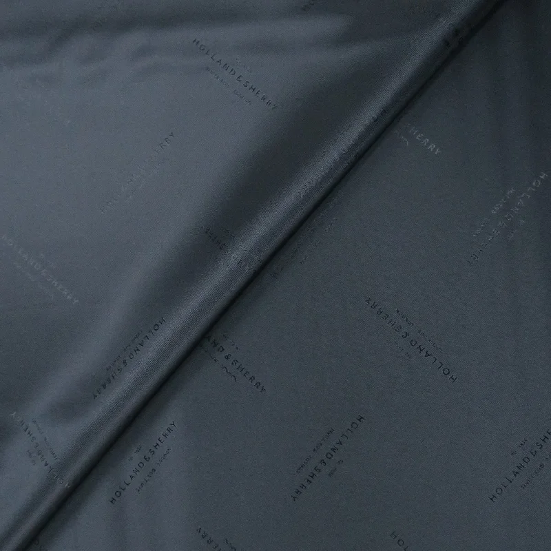 Early Access Midnight Blue Solid Holland and Sherry Exclusive Lining