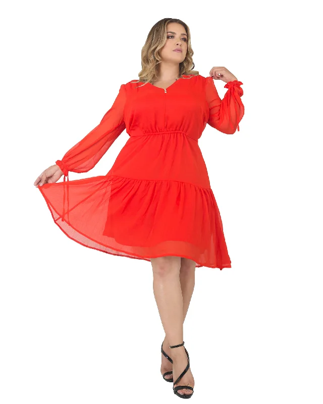 Super Sale Lottie Tiered Prairie Dress | Tiger Lily