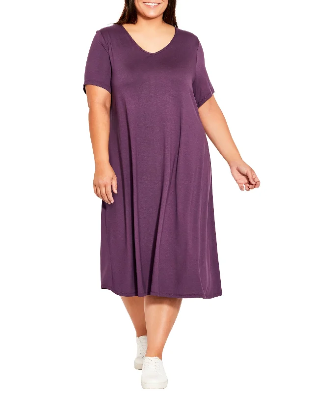Discount Extravaganza Morgan Dress | Purple