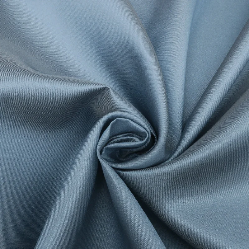 Amazing Deals Denim Blue Silk and Wool Woven Fabric