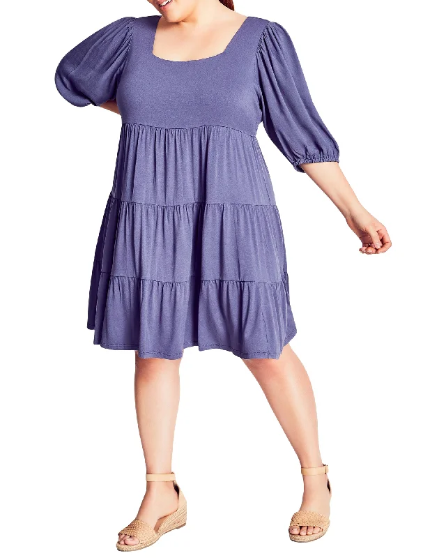 Final Sale The Rosalia Dress | Charcoal Grey