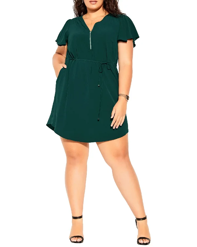 Super Deal Rose Sweet Fling Dress | Kelly Green