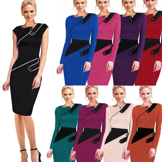 Fantastic Offers Women's Neck Knee Length Dress
