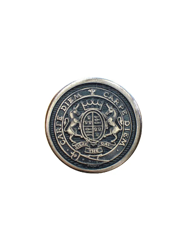 YEAR-End Clearance Carpe Diem antique silver