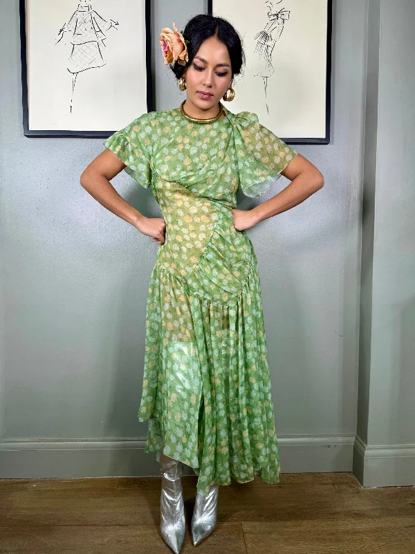 Shop and Save Preen, does 40s draped floral dress