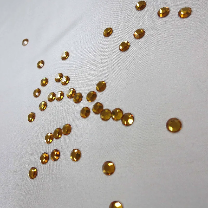 Mega Sale Topaz Yellow Swarovski Elements Stones 7MM
