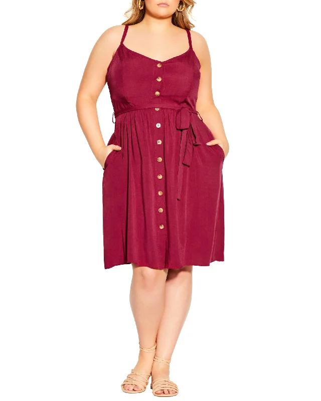 Unmissable Offer Samantha Date Day Dress | Red