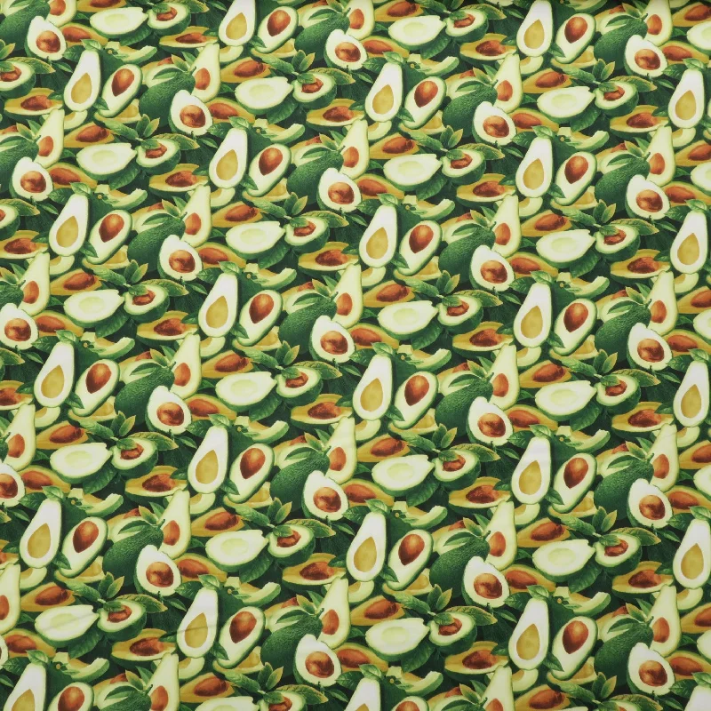 Price Smash Avocado Printed Cotton Cotton