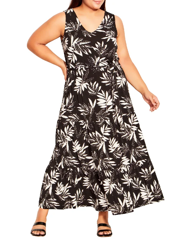 Sale Event Leona Tiered Maxi Dress | White