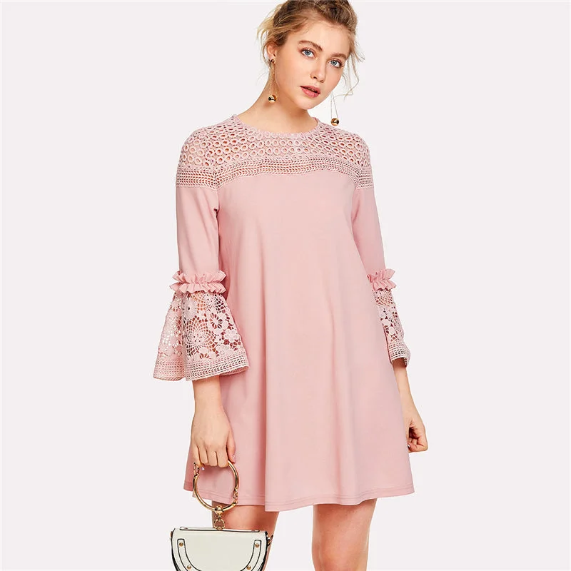 Early Bird Discount Women's Summer Dress with Lace