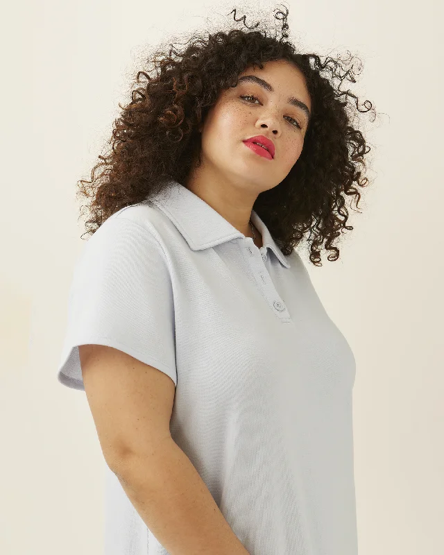 Deal of the Day Tara Terry Polo Mini Dress | Light Blue