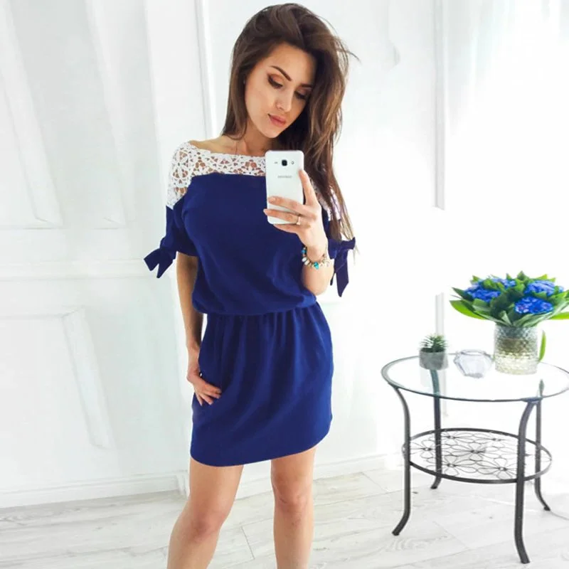 Can't Be Beat Women's Summer Loose O-Neck Dress