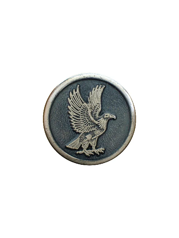 Act Now Eagle antique silver