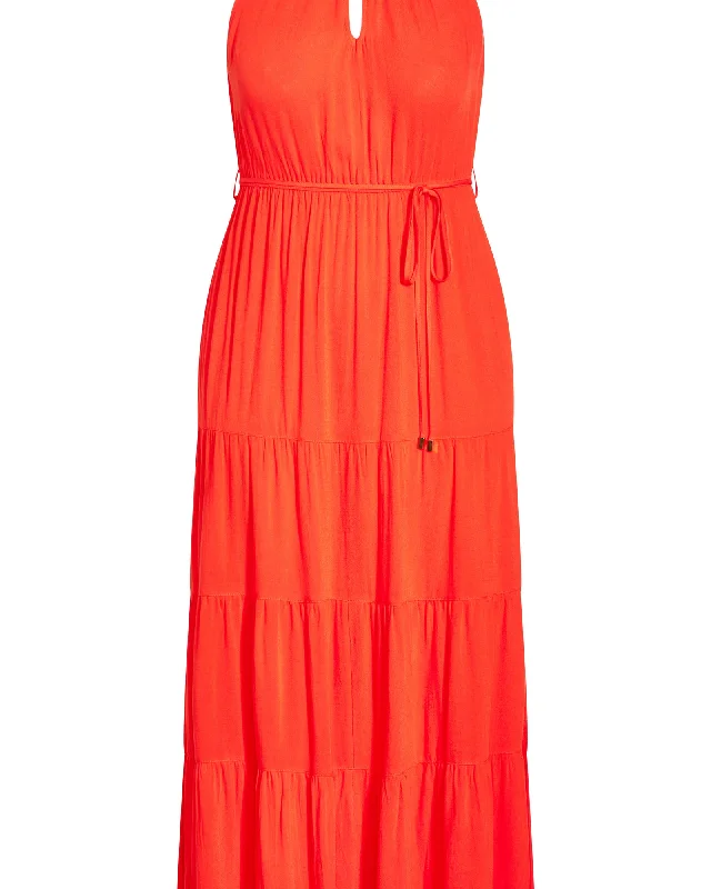 Clearance Sale Angelica Sun Lover Maxi Dress | Orange