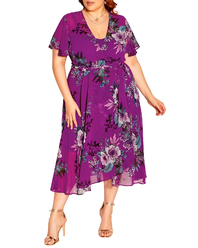 Online Exclusive Fernanda Botanica Berry Dress | Magenta / Pink
