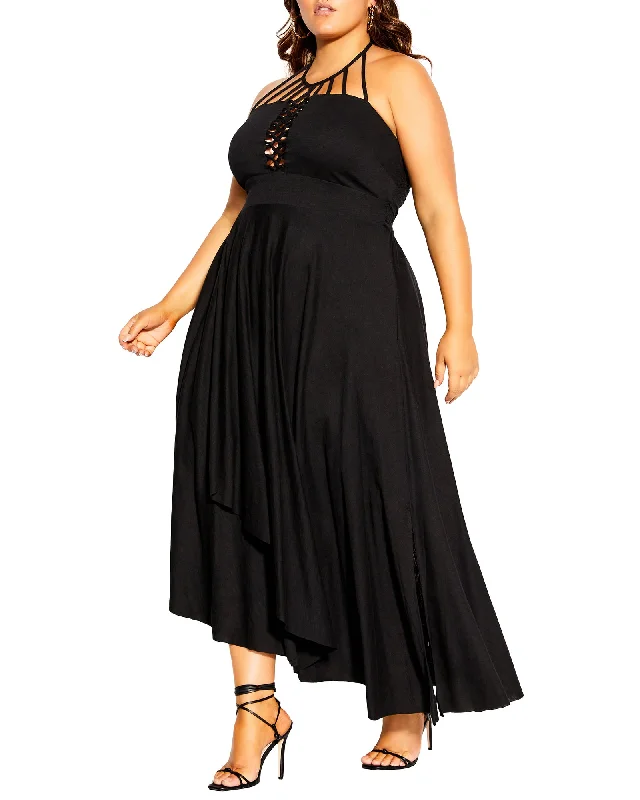 Sale Event Emily Braid Detail Maxi Dress | Black