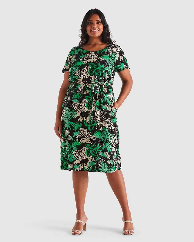 Steals and Deals Panther Dress | Print