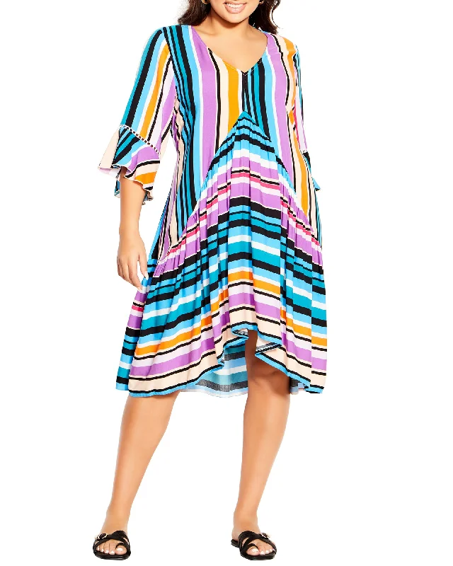 Discount Days Valencia Mini Dress | Turquoise / Black