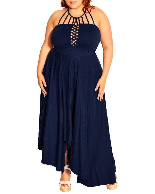 Price Cut Kimberly Summer Night Out Dress | Navy