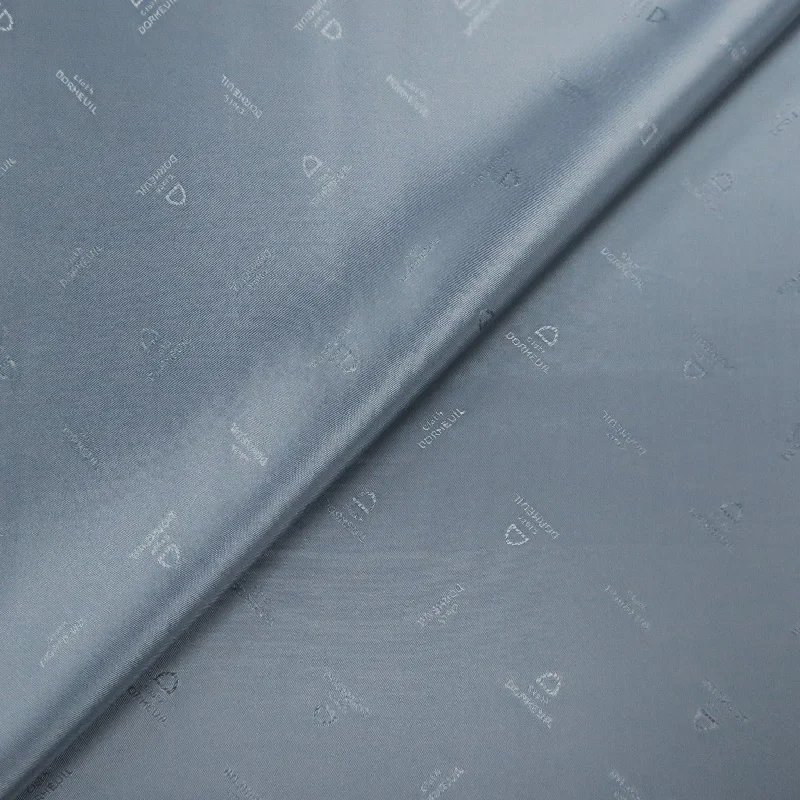 Deal Mania SlateBlue Solid Acetate Viscose Dormeuil Exclusive Lining