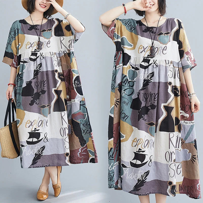 Price Drop Alert Layered Embroidered Round Neck Dress