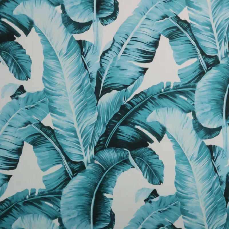 Price Drop Grey Floral on White Background Printed Polyester Mikado Fabric