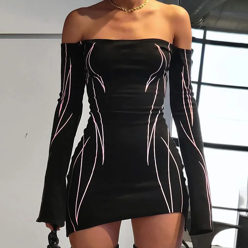 Markdowns Sultry Single-Shoulder Asymmetrical Backless Strapless Dress