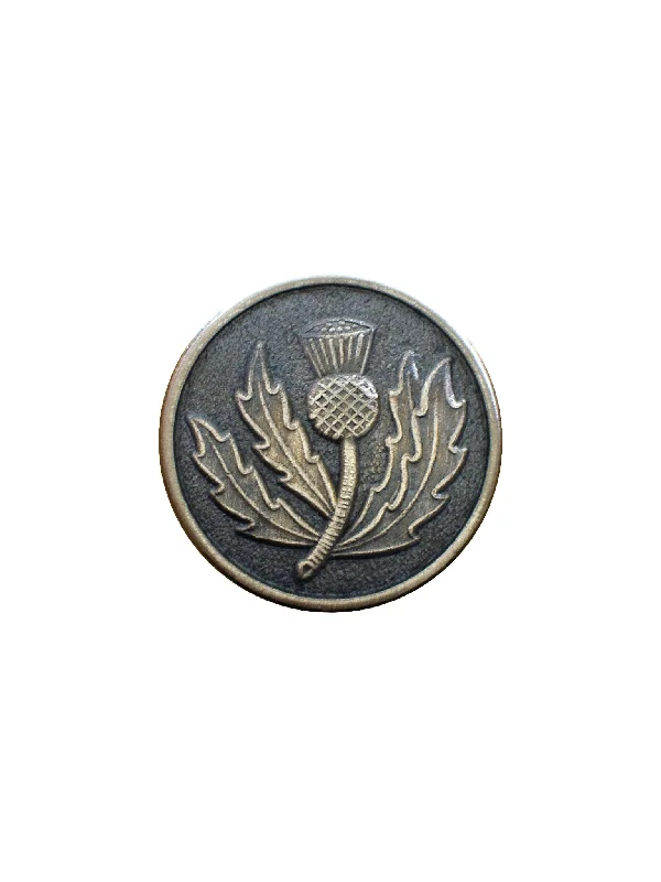 Can't Be Beat Thistle antique silver