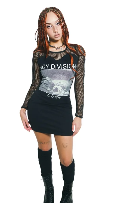 Daily Specials Joy Division Fishnet Dress