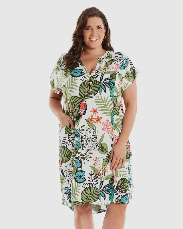 Final Clearance Tropics Dress | Print
