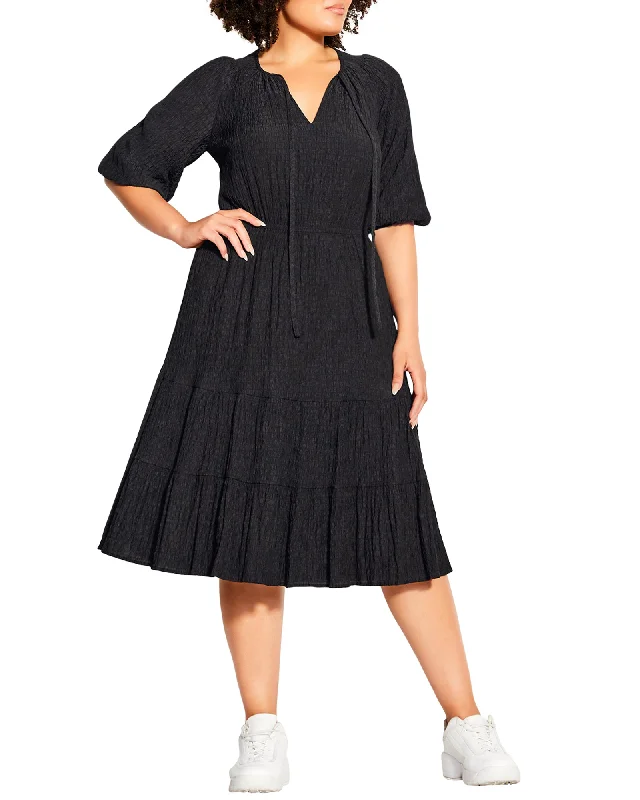 Bargain Prices Calliope Darling Puff Dress | Black