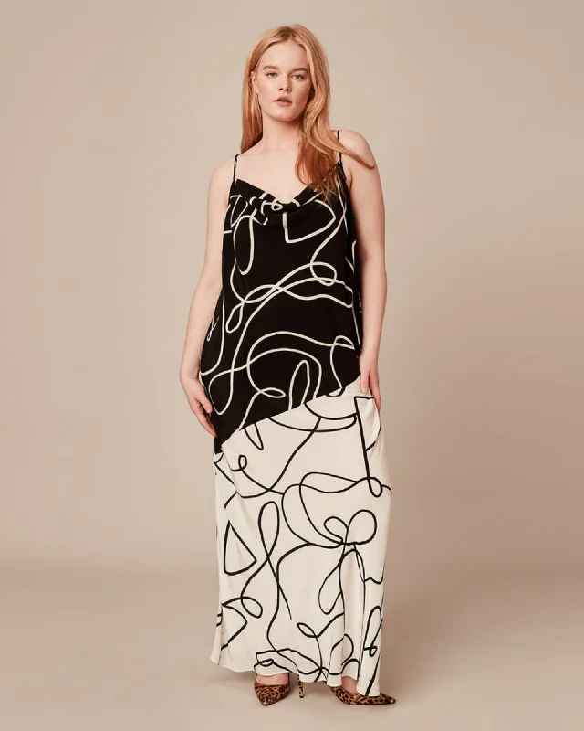 Buy More, Save More Carey Maxi Dress | White / Black