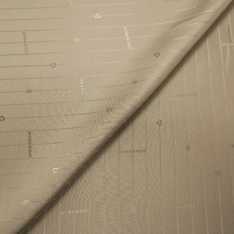 Crazy Deals Beige Solid Dormeuil Legacy Exclusive Lining