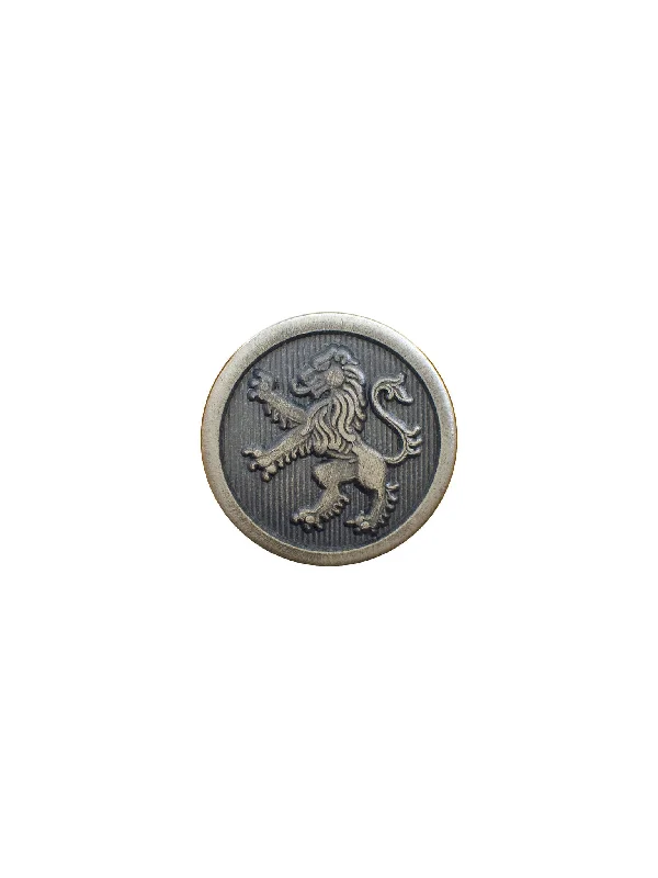 Steals and Deals Lion antique silver