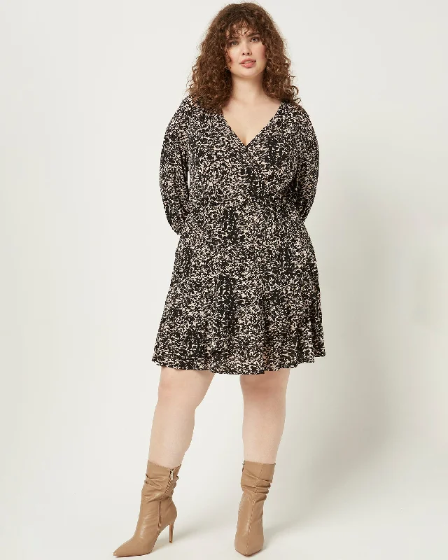 Savings Event Gianna Ditsy Floral Dress | Black / Cream