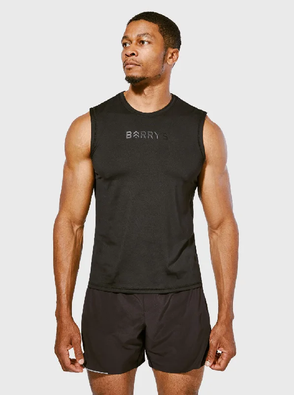 Weekend Flash Sale BARRY'S BLACK PERFORMANCE MUSCLE TANK