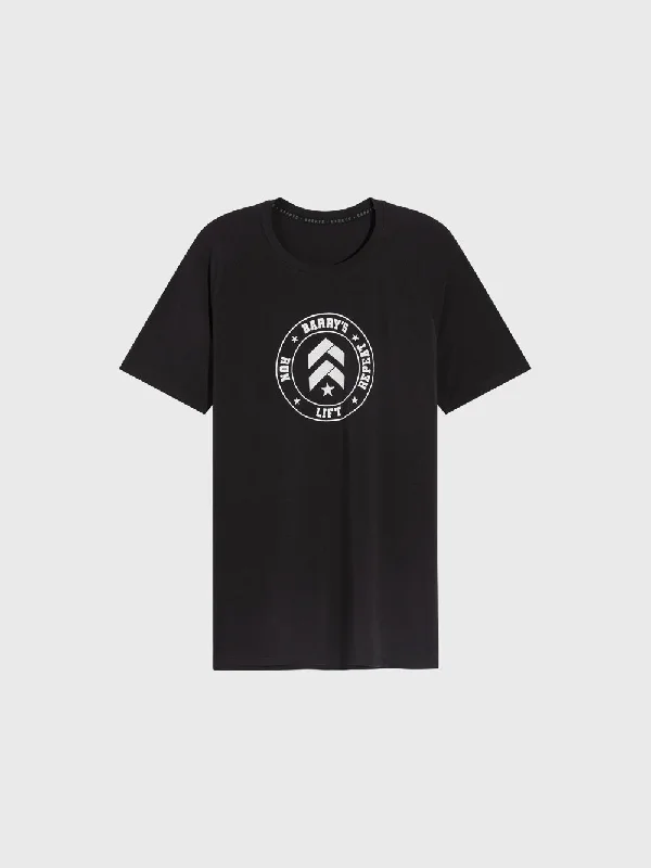 Lowest Price BARRY'S BLACK RAGLAN LIFT TEE