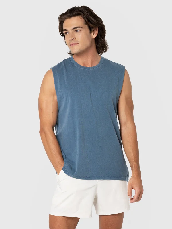 Exclusive Access BARRY'S MINERAL BLUE MUSCLE TANK