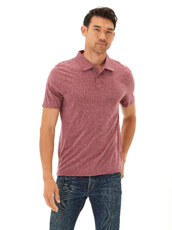 Deep Discounts Baseline Triblend Jersey Polo