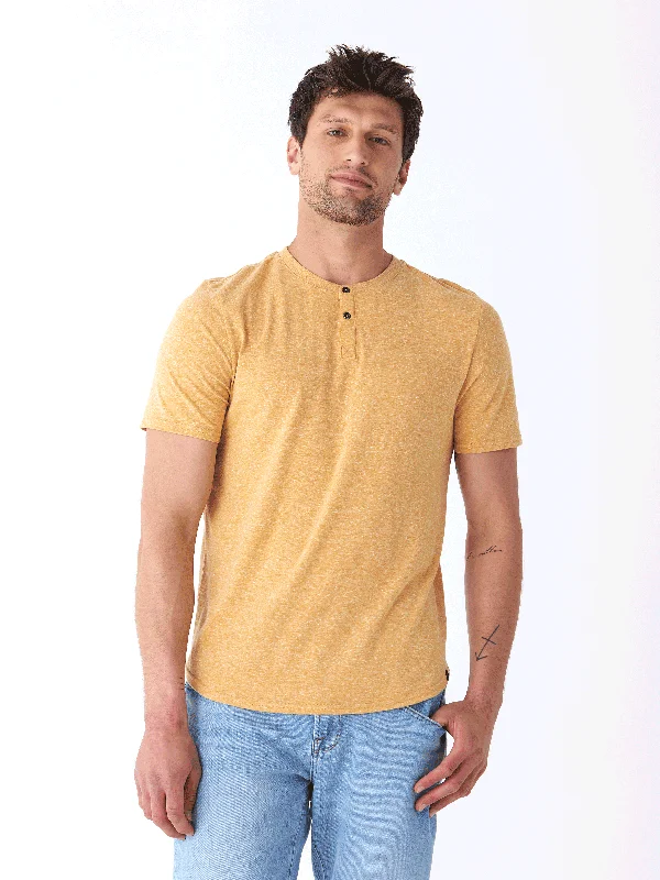 Price Smash Baseline Short Sleeve Triblend Henley