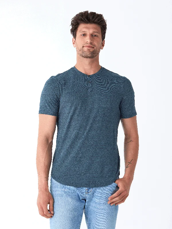 Price Drop Alert Black Fleck Triblend Henley