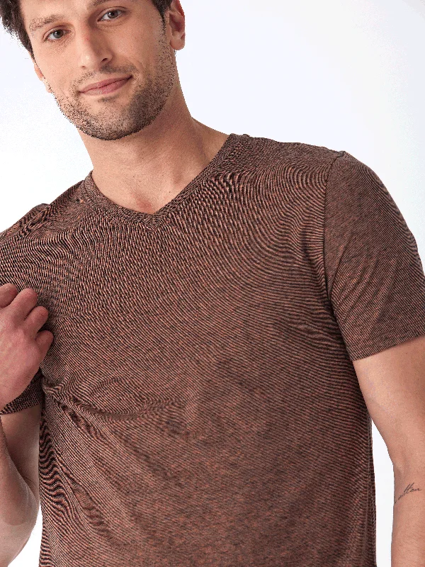 Price Meltdown Black Fleck Triblend V-Neck Tee
