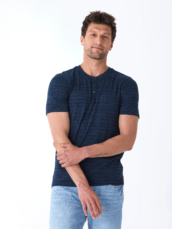 Savings Spectacular Dirt Road Stripe Henley