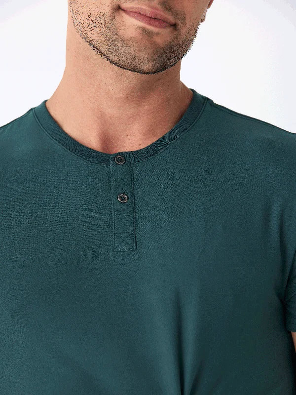 Overstock Sale Frederick Luxe Jersey 2 Button Henley
