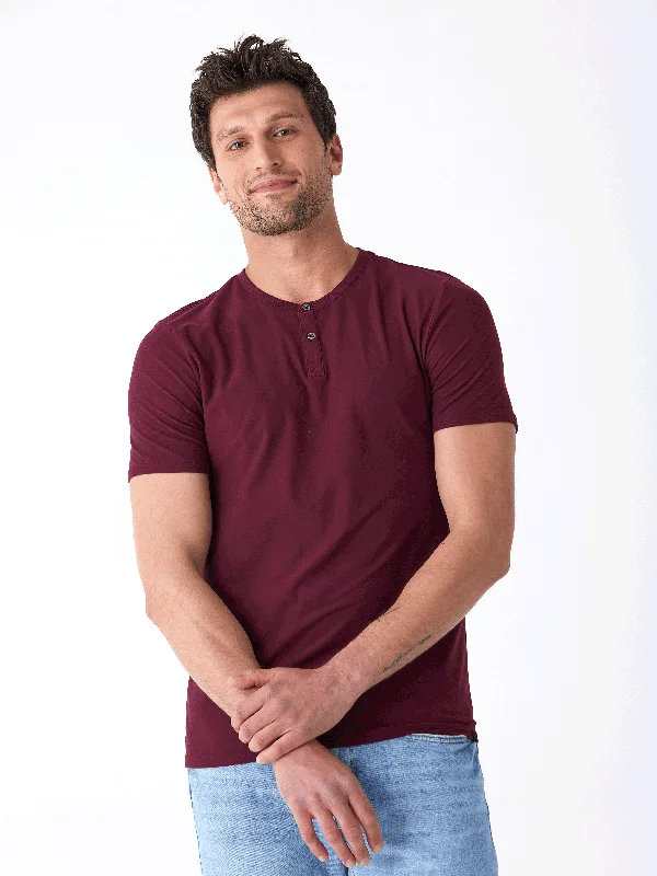 Inventory Reduction Frederick Luxe Jersey 2 Button Henley
