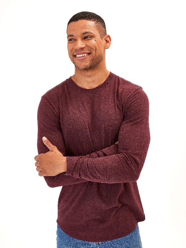 Steals and Deals Kye Triblend Long Sleeve Crew